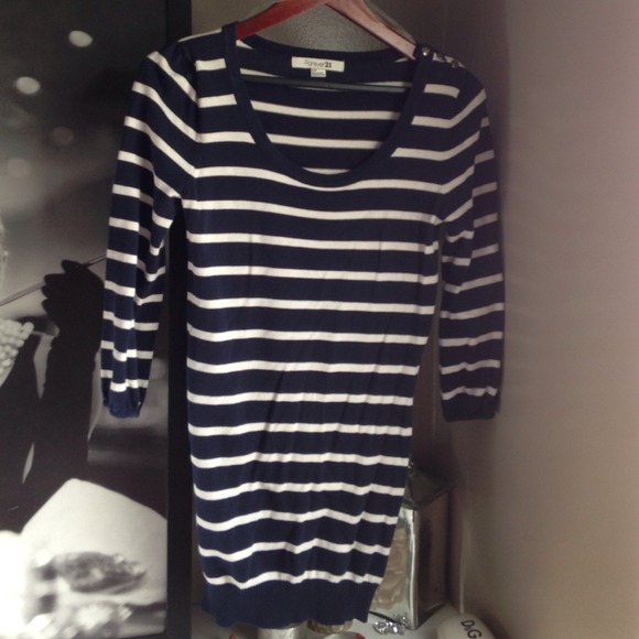 Stripped pull over