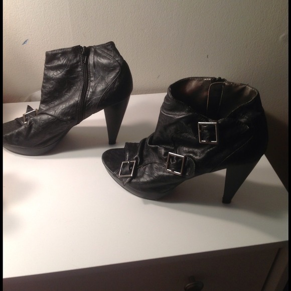 Black booties