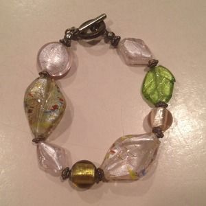 Marbled Glass Bracelet
