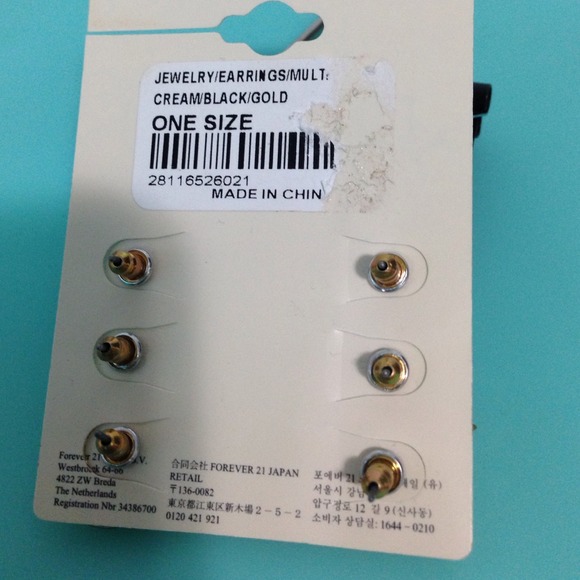 Owl and flower stud earrings. New! - Picture 4 of 4