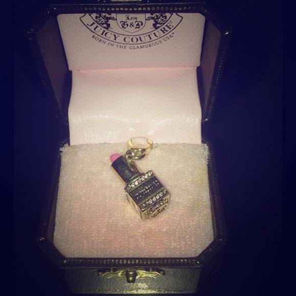 💯% Authentic Juicy Couture Lipstick Charm (rare)