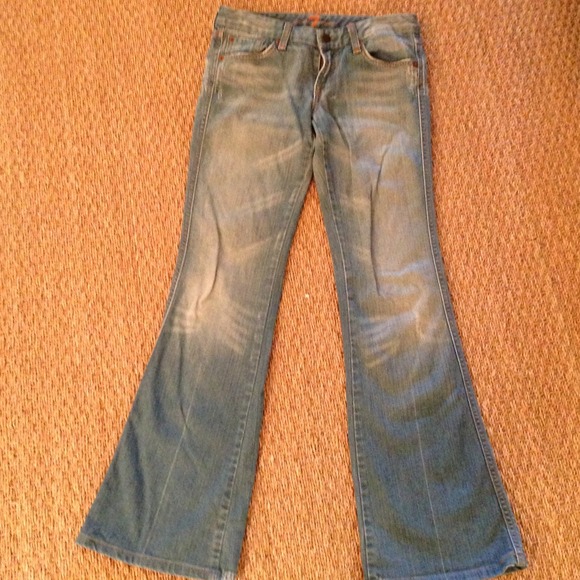7 for all mankind "A" pocket jeans