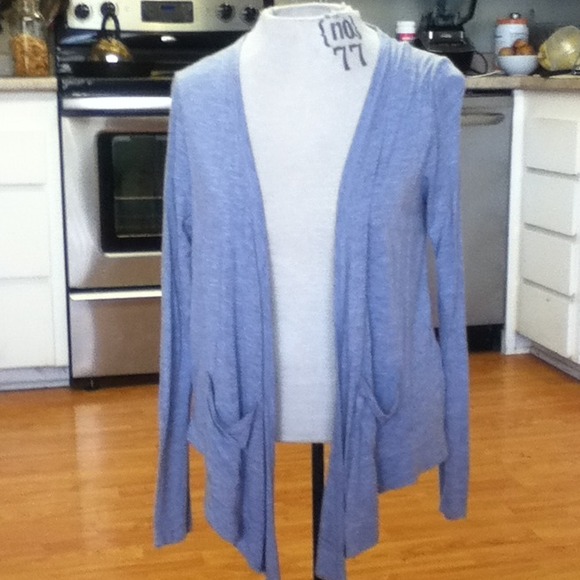 Grey cardigan