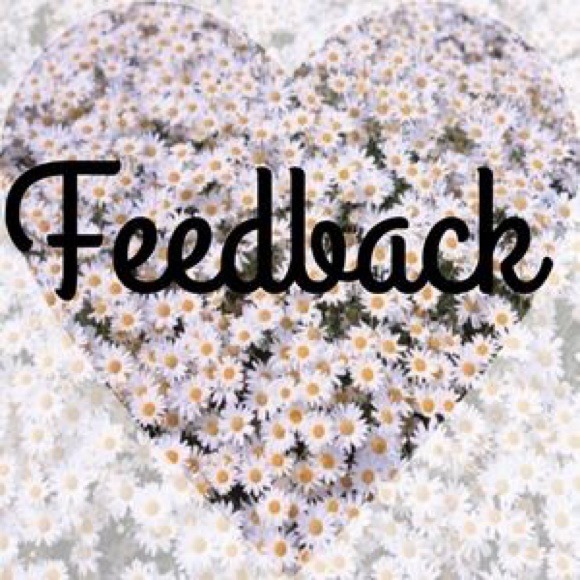 FEEDBACK 🎉😊❤️