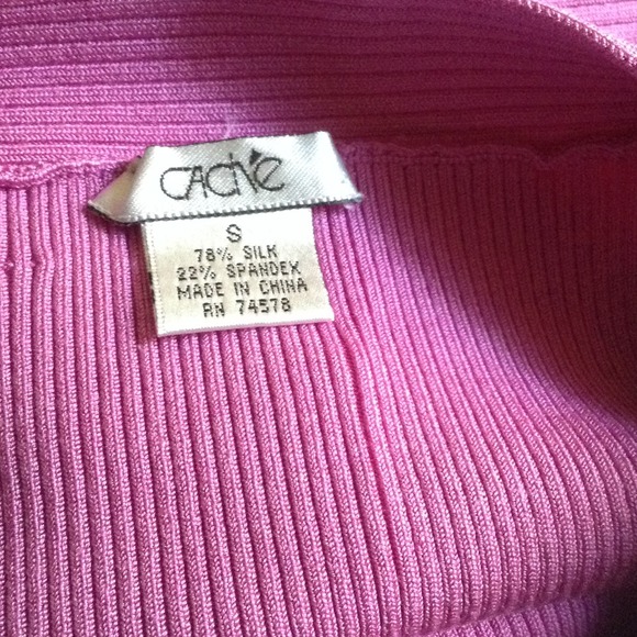 💫💕Cache' Silk Top Small💕💫 - Picture 4 of 4