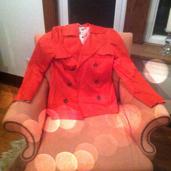 ❌SOLD ❌Adorable F21 coral blazer 👌😘