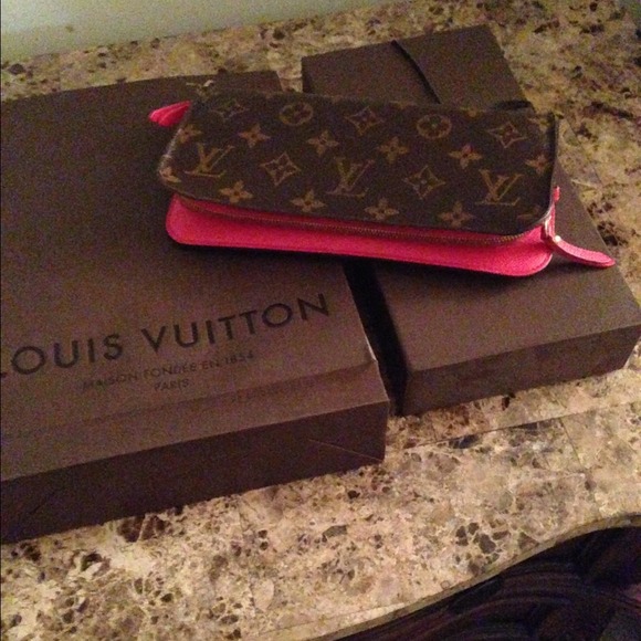 🚫NOT FOR SALE🚫-AUTHENTIC LV INSOLITE PINK WALLET - Picture 4 of 4