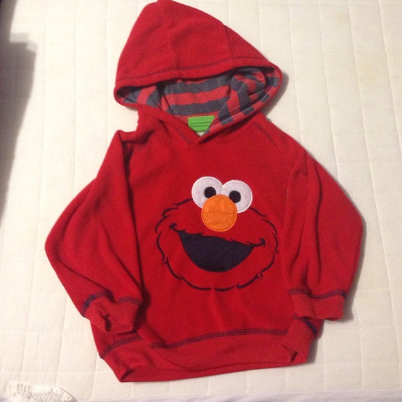 Toddler Elmo Hoodie Sz 2t