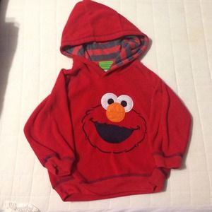Toddler Elmo Hoodie Sz 2t