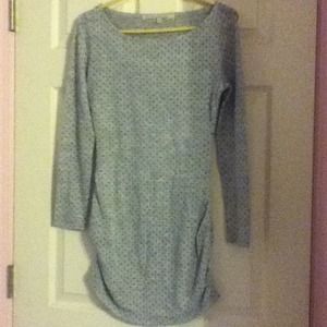 Gray Rachel Roy sweater dress