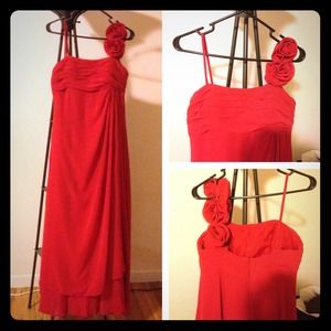 Bari Jay Red Formal Dress💃