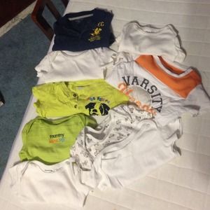 8 Baby Onesies 1 Free