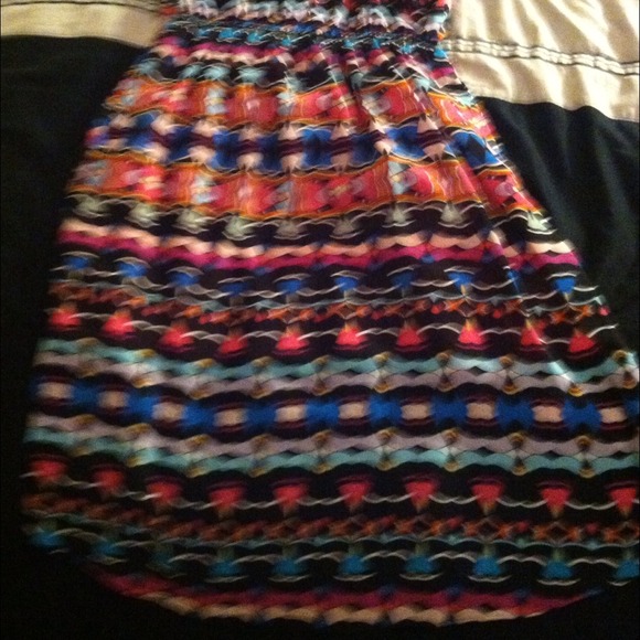 High low Pattern Dress - Picture 3 of 3