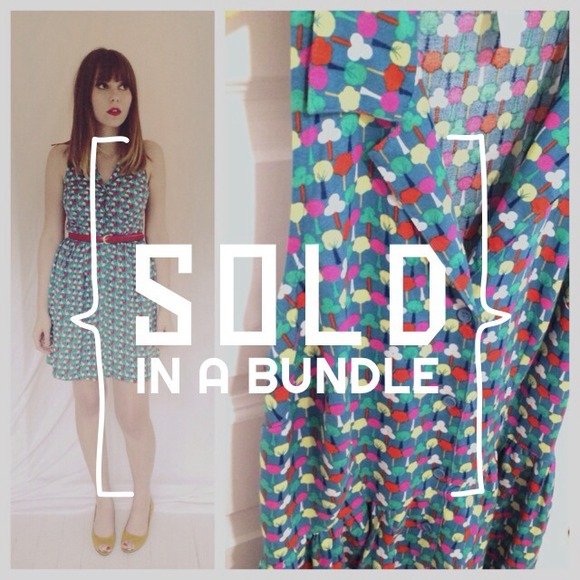 :: SOLD IN A BUNDLE :: Little Trees Retro Dress