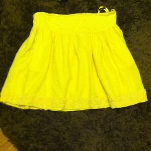 Yellow skirt Charlotte Russe stretchy waist