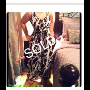 ♥️♥️♥️SOLD♥️♥️♥️BLACK AND WHITE  JUMPSUIT