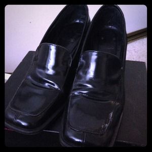 Coach heeled loafers