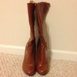 Bundle Brown leather boot& black boot leather.