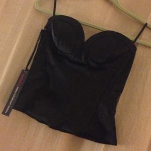 bebe satin corset 💎