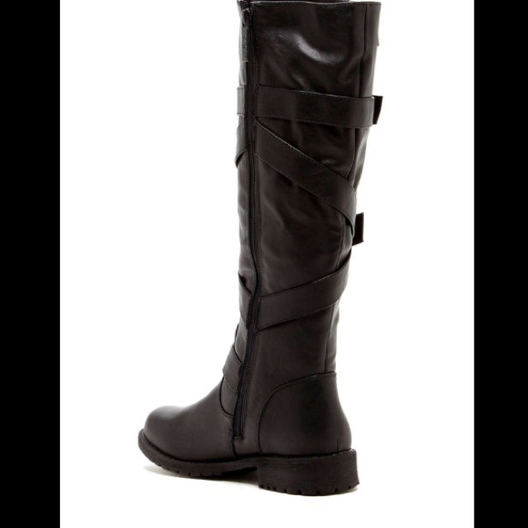 🔴SOLD🔴Elegant - Sotilaa Buckle Tall Boot - Picture 2 of 4