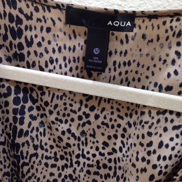 Leopard print faux wrap dress - Picture 3 of 3