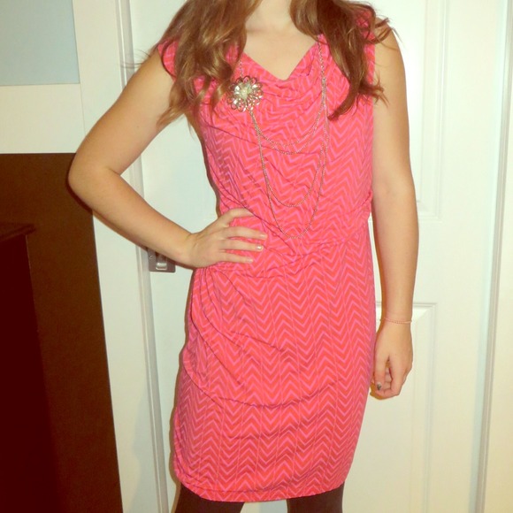 🔴SOLD IN BUNDLE🔴Coral knit dress