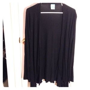 Long Black Cardigan from Nordstrom