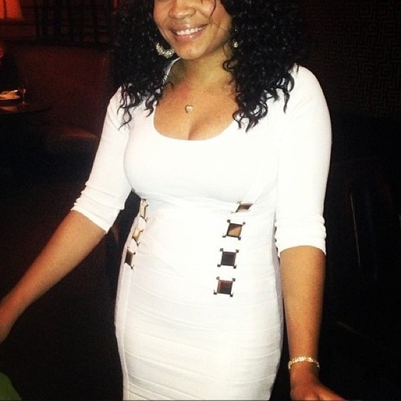 Super sexy white bandage dress!