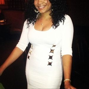 Super sexy white bandage dress!