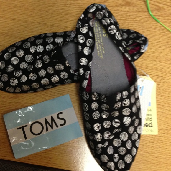 TOMS Classics Silver Dot