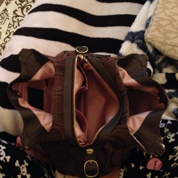 Dark Brown Coach Purse