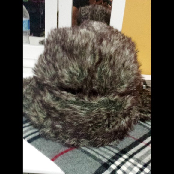 Cozy hairy hat