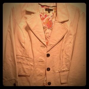 A cute short leather jacket from Wilson