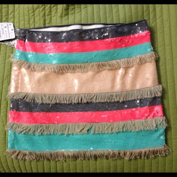 Zara sequin skirt