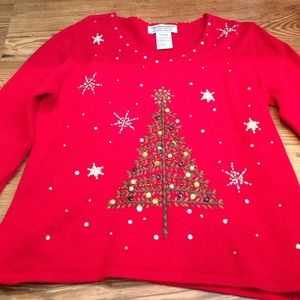 Womens XL Christmas sweater
