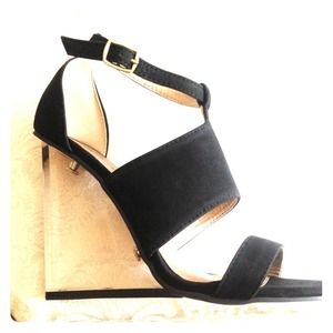 👣👣SUEDE QUPID BLACK SANDALS👣👣