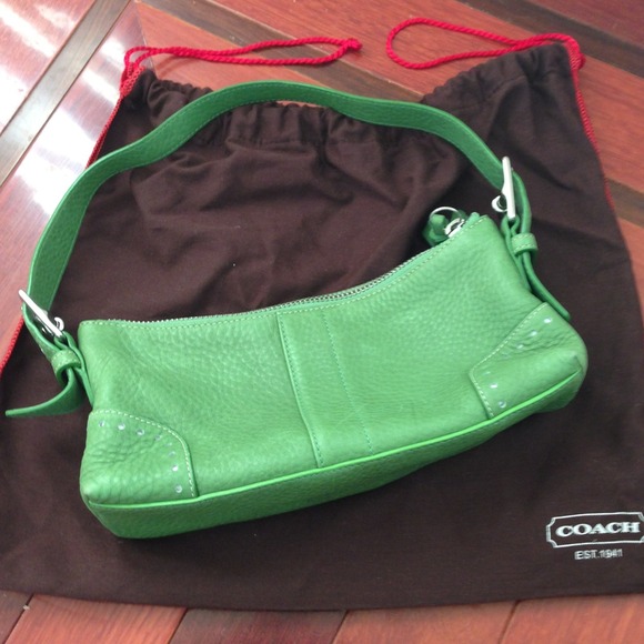 Coach Handbags - Authentic Coach pebble leather handbag.