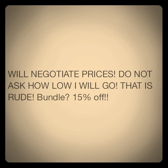 %15 OFF BUNDLES! USE MANNERS!