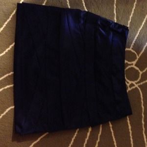 Navy skirt