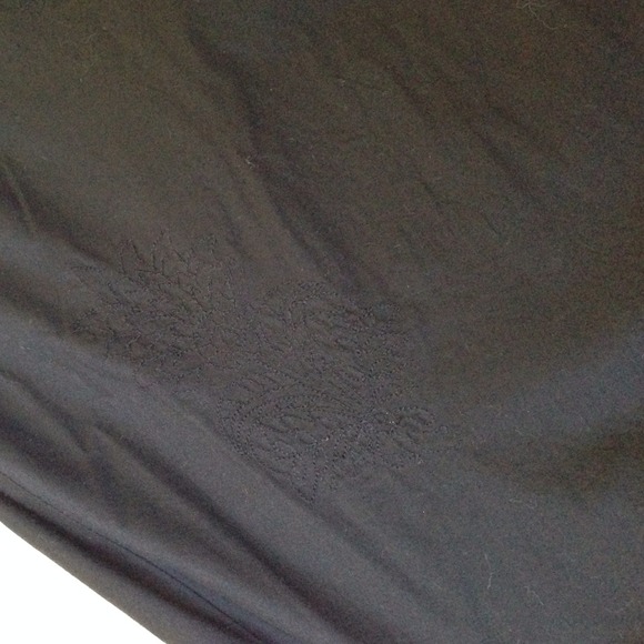 J. Crew Black Embroidered Halter - Picture 4 of 4