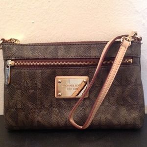 Authentic MK wristlet