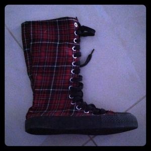 T.U.K High Top Shoes