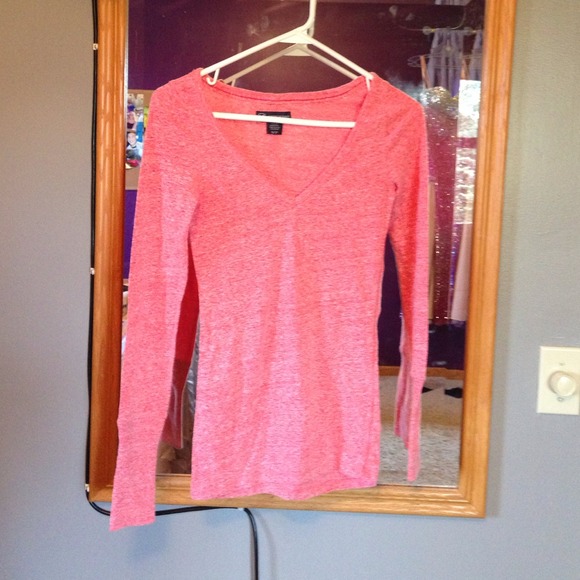 Orange American Eagle top