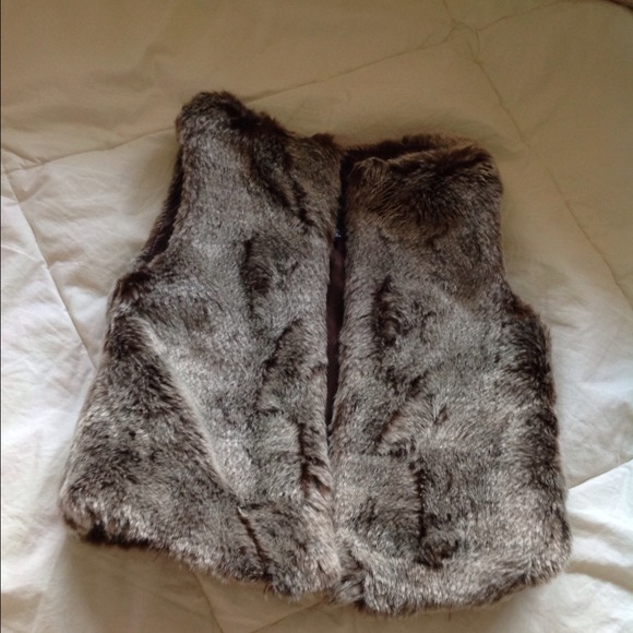 Gap Faux Fur Vest