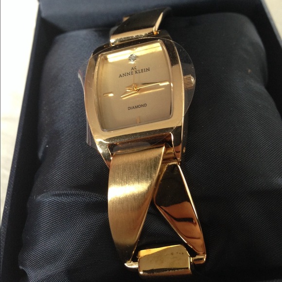 Anne Klein Diamond Collection Watch