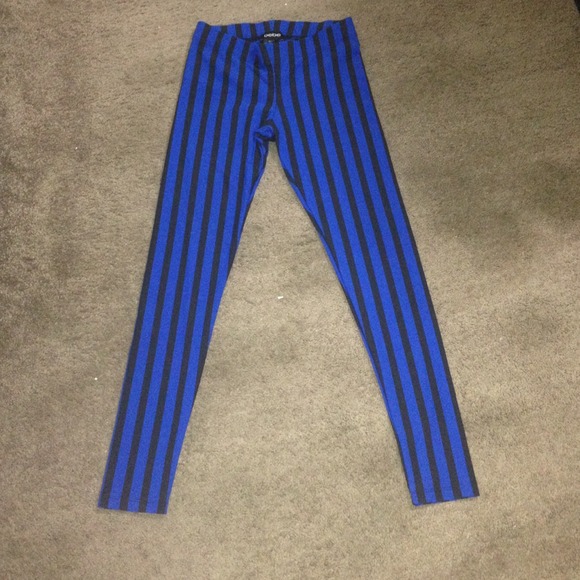 Bebe Stripe Leggings