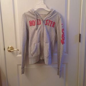 Grey zip up!