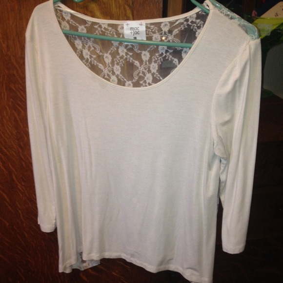 Lace top.