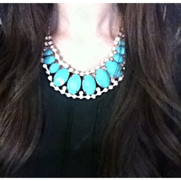 Turquoise Statement Necklace - Picture 3 of 3