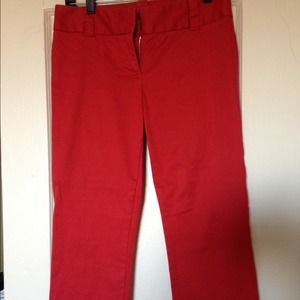 NEWLY-REDUCED J.Crew Nantucket Red Ankle Pants